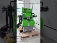 18kw 1:1 Dua Komponen Polyurethane Foam Injeksi Sprayer Dengan Pemanas